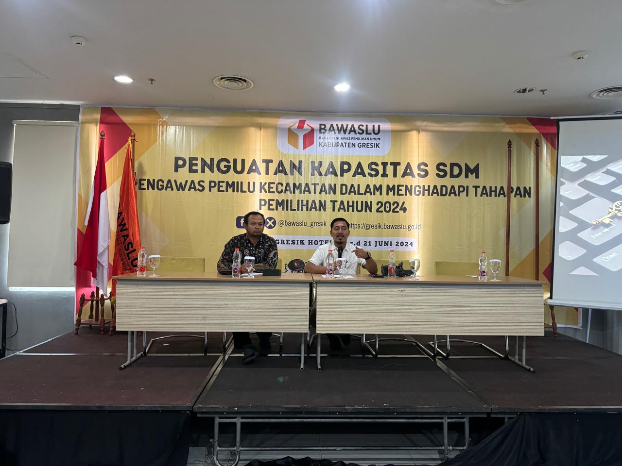 Narsum Ahmad Zudi saat Bimtek Peningkatan Kapasitas SDM