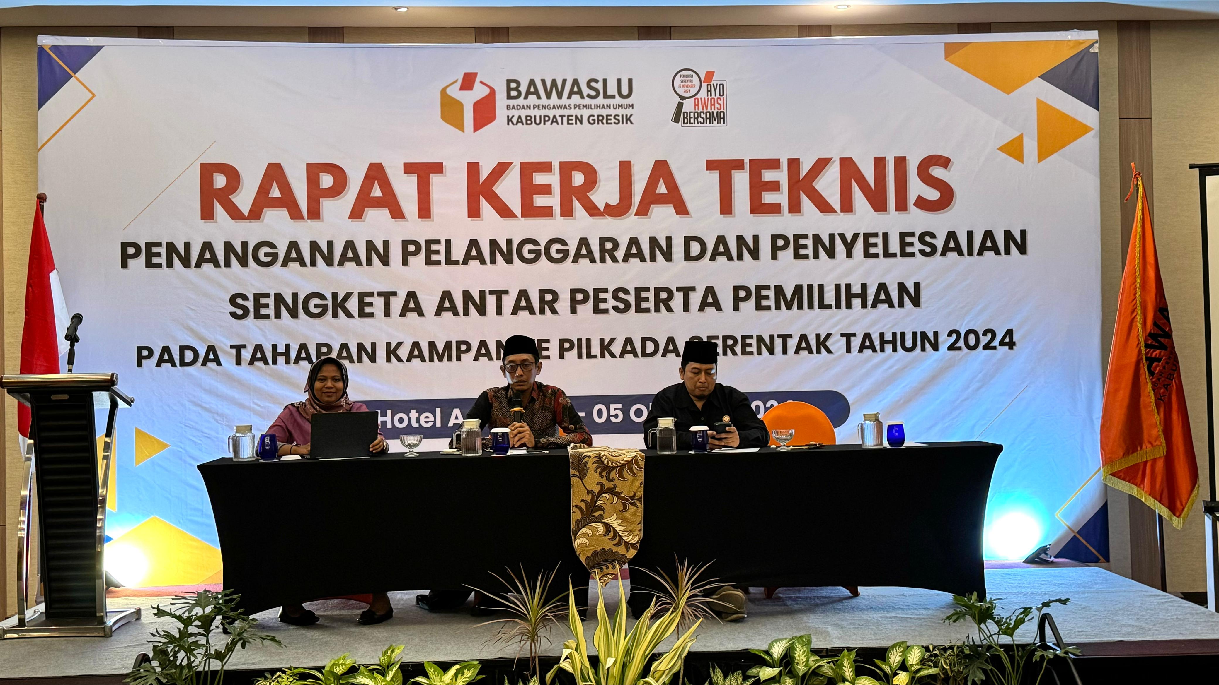 Rakernis Penanganan Pelanggaran dan Penyelesaian Sengketa 