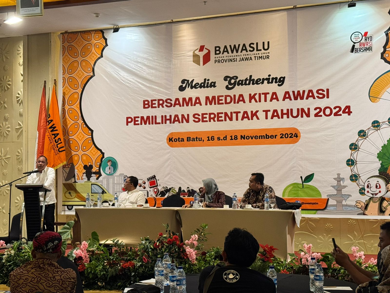 Totok Haryono dalam kegiatan media gathering