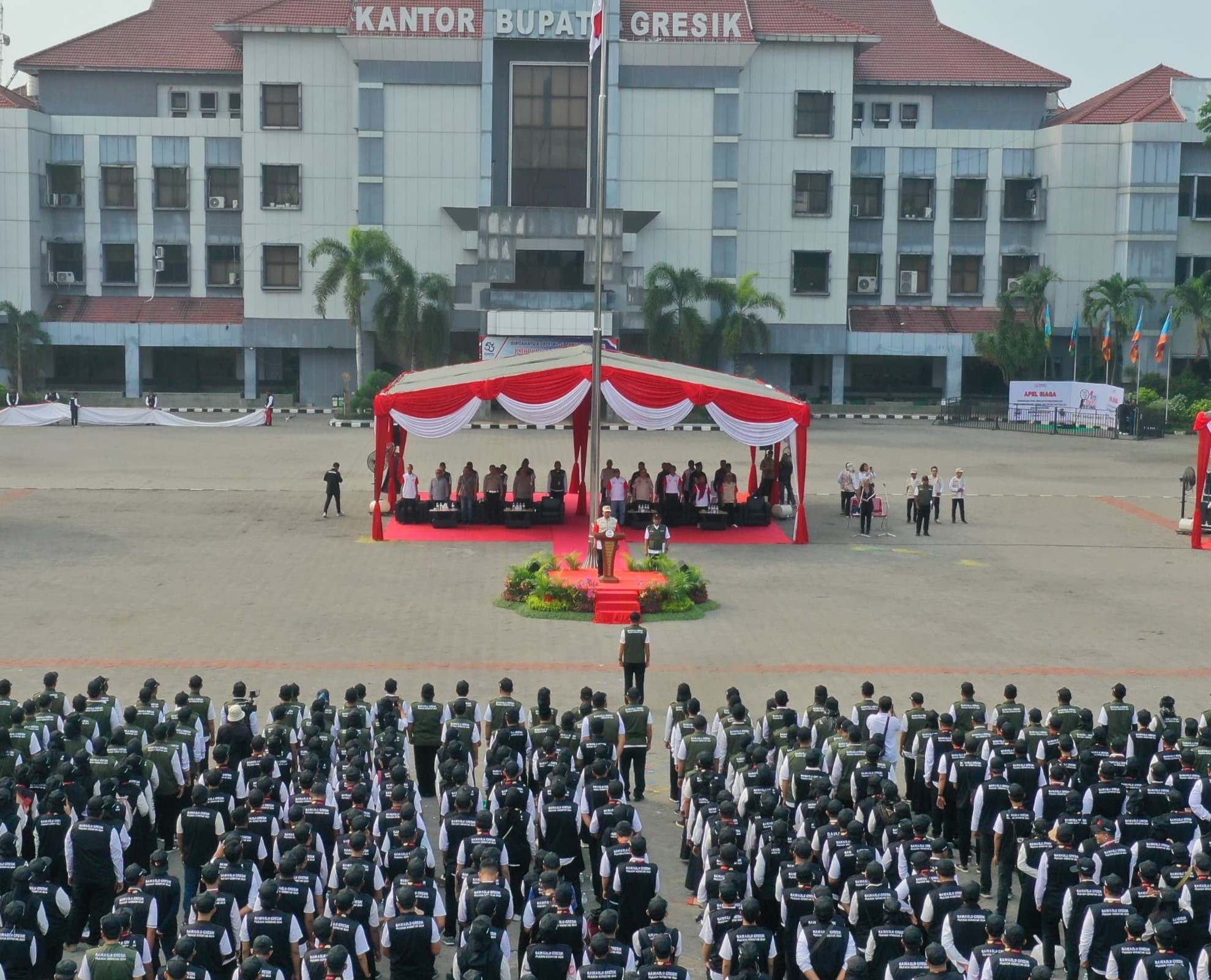 Bawaslu Gresik Apel siaga pengawasan Pilkada