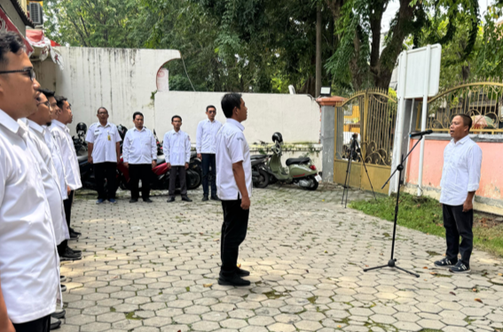 apel peringatan hut bawaslu ke 17