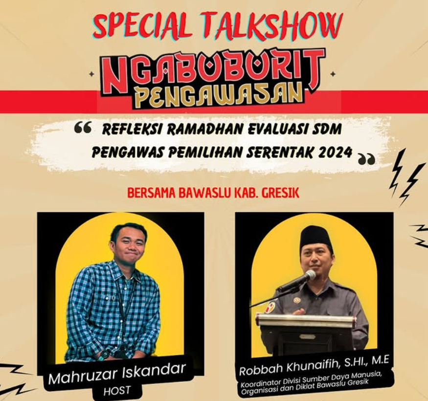 Ngabuburit Pengawasan bersama Bawaslu Gresik