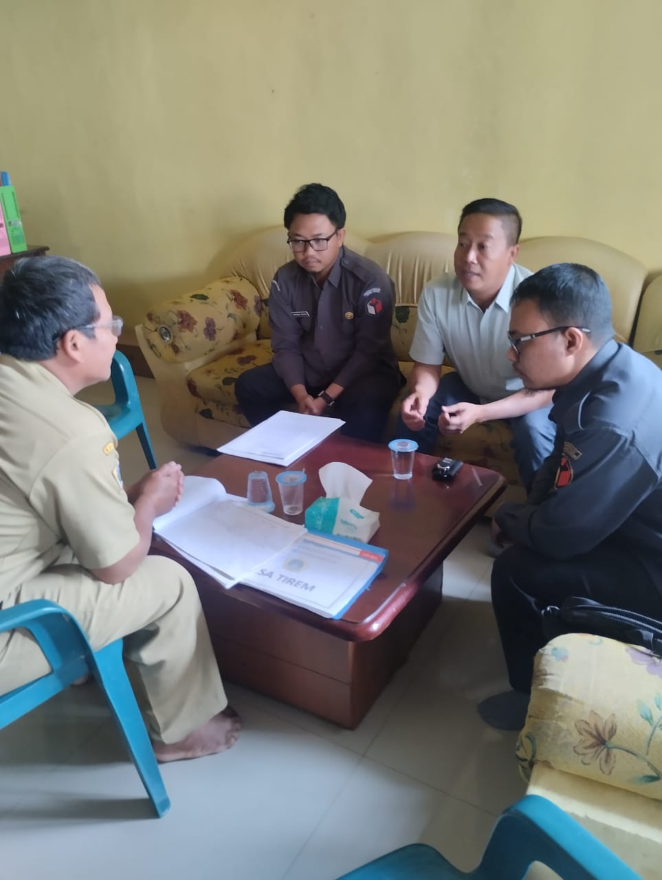 ketua bawaslu gresik lakukan uji petik PDPB