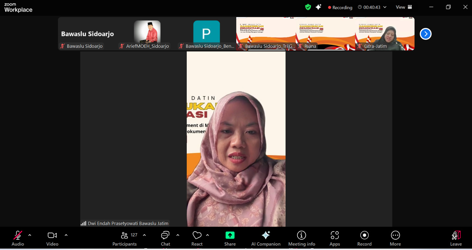Cangkrukan Demokrasi Seri 9