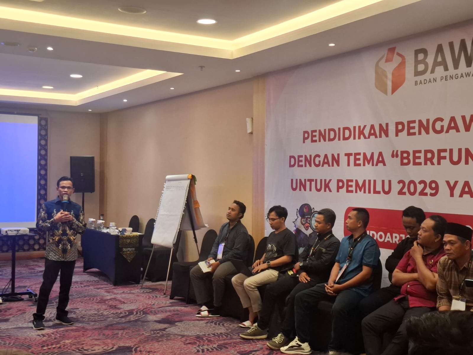 Habibur rohman menjadi fasilitator