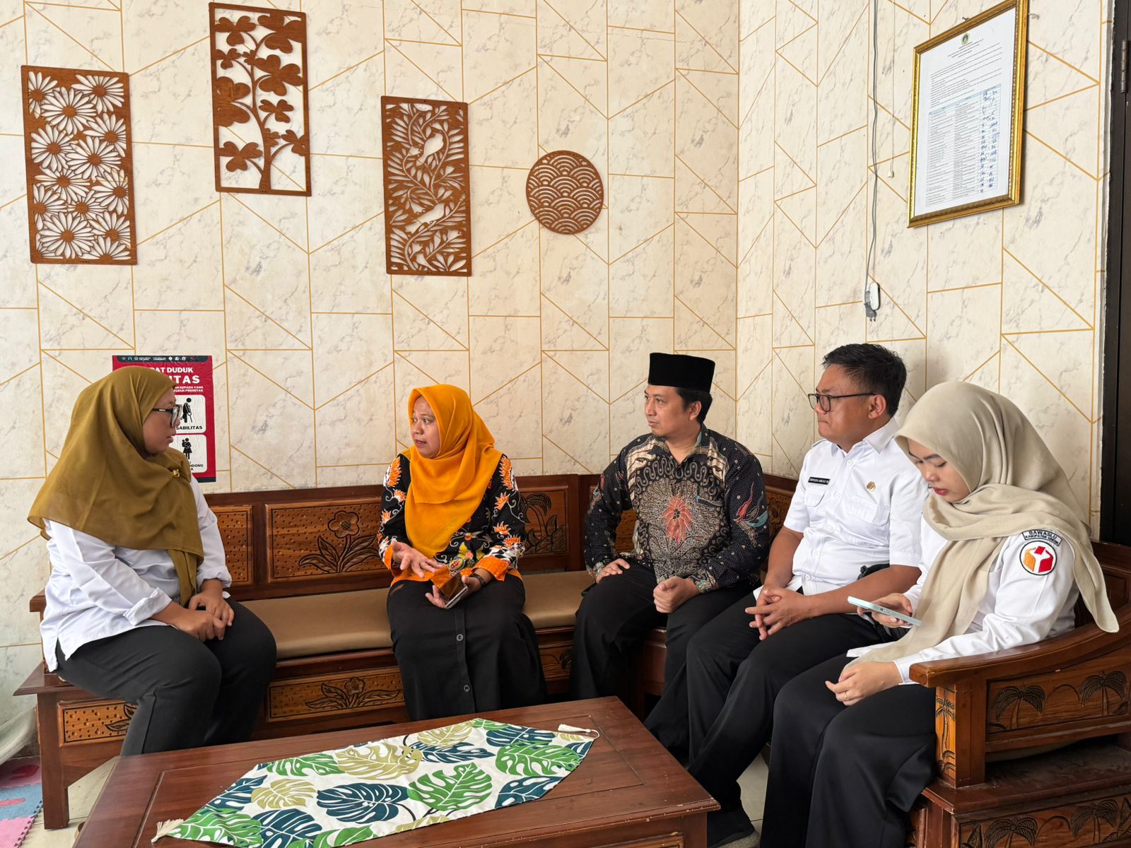 Koordinasi Bawaslu Gresik dengan dinas KBPPPA