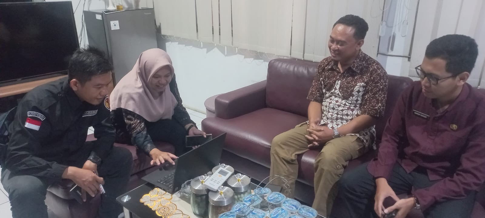 Bawaslu Gresik Koordinasi dg kpu