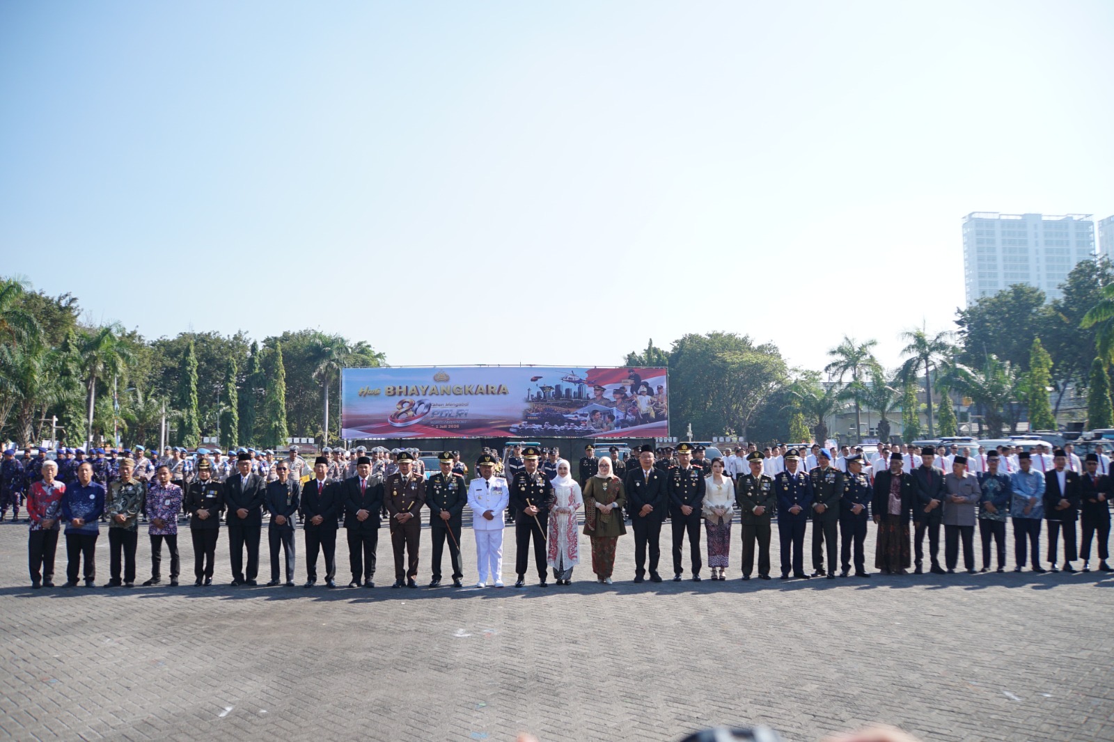 Bawalsu Gresik Menghadiri hari jadi bayangkara
