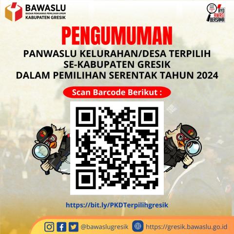 pengumuman nama - nama PKD Terpilih