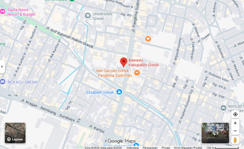 Alamat Kantor Sekretariat Bawaslu Kabupaten Gresik