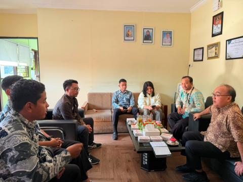 Bawaslu Gresik Koordinasi dengan Kominfo Gresik