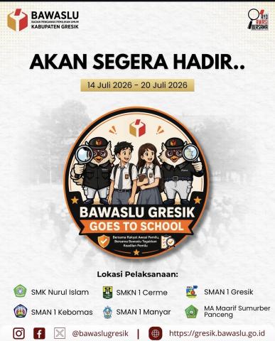 Bawaslu goes to school