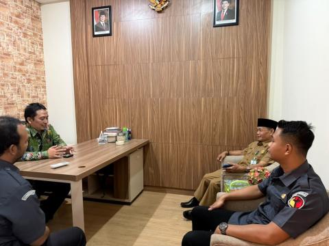 Bawaslu gresik menerima  Cabang Dinas Pendidikan Wilayah Gresik Provinsi Jawa Timur