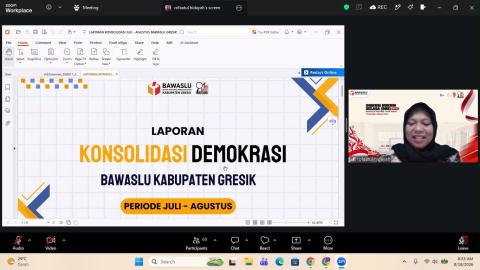 Zoom Bawaslu Jatim
