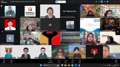 Zoom bawaslu gresik