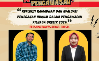 Rofa'atu Hidayah dalam acara ngabuburit pengawasan bersama suara gresik