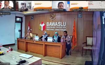 Bawaslu Gresik Ikuti Cangkrukan Demokrasi