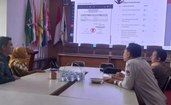 Bawaslu Gresik Koordinasi bersama Kpu Gresik terkait imbauan Pemutakhiran Data Anggota Parpol