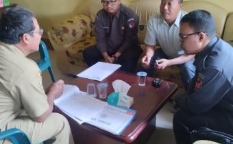 ketua bawaslu gresik lakukan uji petik PDPB