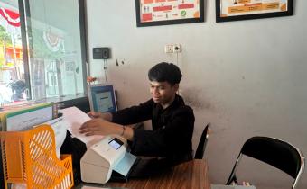 Pembelajaran siswa magang bawaslu gresik