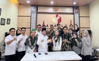 Audiensi HMI ke Bawaslu Gresik