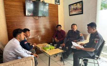 Kunjungan dari mahasiswa UQ