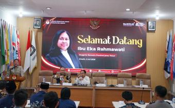 Eka Rahmawati hadiri rapat pleno rekapitulasi pdpb triwulan 2