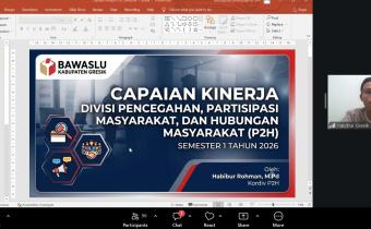 Zoom Bawaslu Jatim